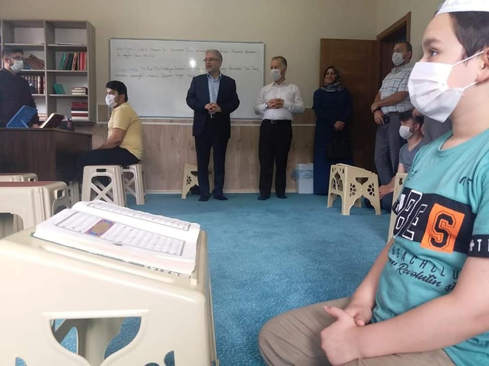 Müftü Can, bağlı kuruluşları ziyaret etti 