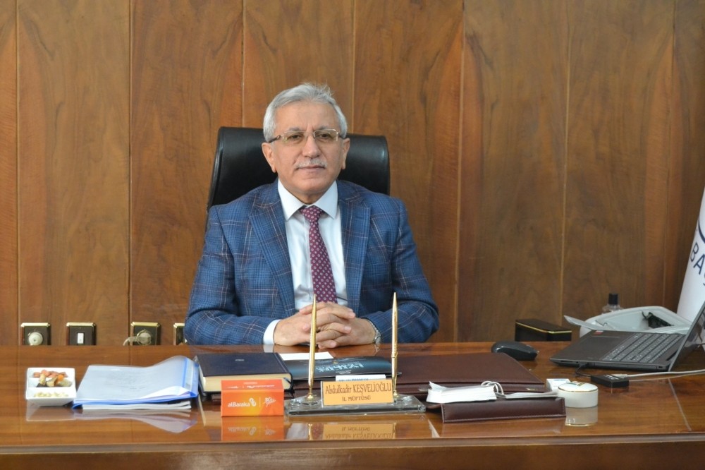 Müftü Keşvelioğlu: “Üç aylara girmiş olmanın sevincini ve heyecanını yaşıyoruz