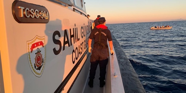 Muğla açıklarında 118 düzensiz göçmen kurtarıldı