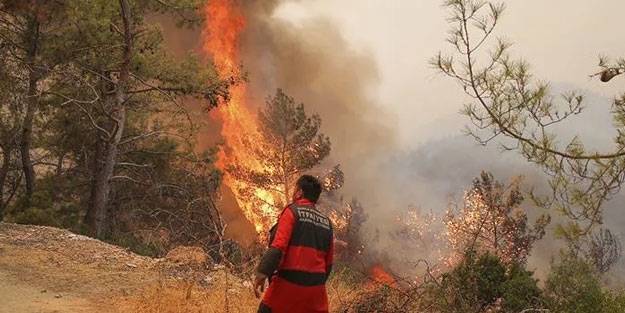 Muğla Kavaklıdere'deki yangın kontrol altına alındı
