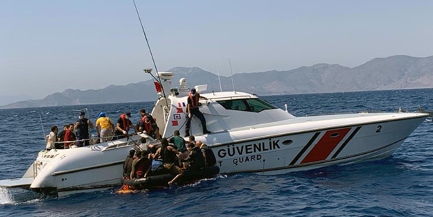 Muğla kıyılarında 108 göçmen kurtarıldı