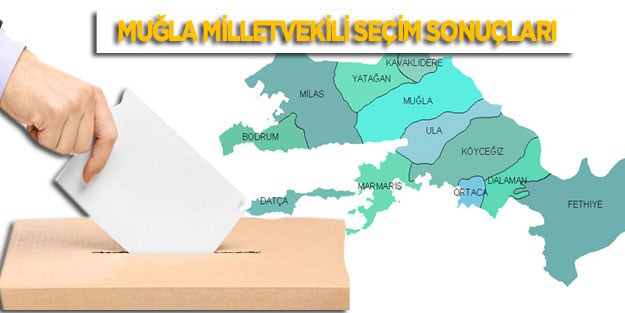 Muğla seçim sonuçları milletvekili genel seçim sonuçları 24 haziran 2018
