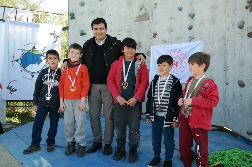 Muğla Spor Tırmanış Şampiyonası Fethiye’de yapıldı 