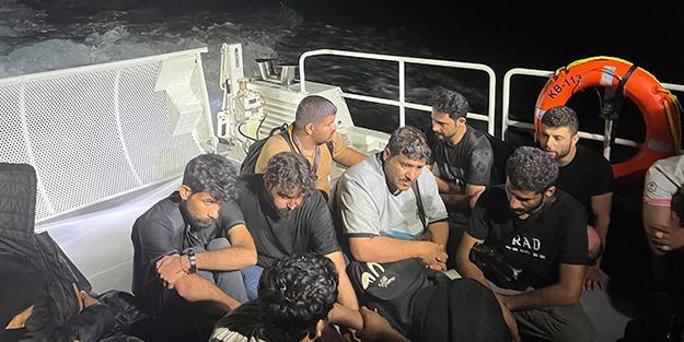 Muğla'da 13 düzensiz göçmen yakalandı