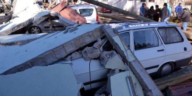 Muğla'da hortum çıktı