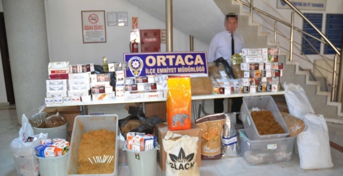 Muğla'da kaçak tütün operasyonu