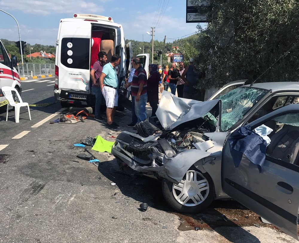 Muğla’da kaza: 1 ölü, 5 yaralı 