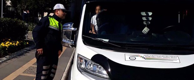Muğla'da okul servisi şoförü ehliyetsiz çıktı