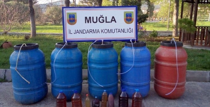 Muğla'da sahte içki operasyonu