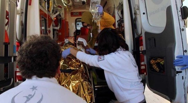 Muğla'da tinerle ısınmak istedi, yandı