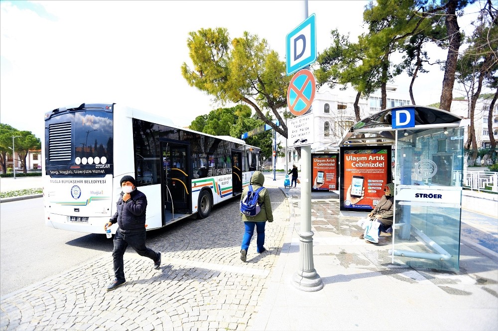 Muğla’da toplu taşıma kullanımı yüzde 66.8 arttı 