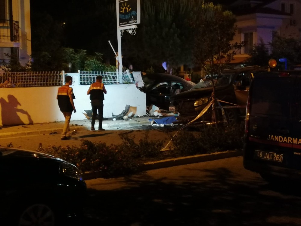 Muğla’da trafik kazası: 1 ölü, 4 yaralı 