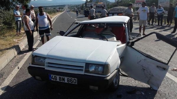 Muğla'da trafik kazası: 1'i bebek 5 yaralı