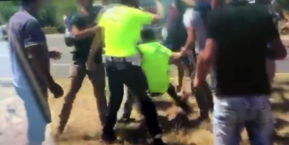 Muğla’da trafik polisi saldırıya uğradı 
