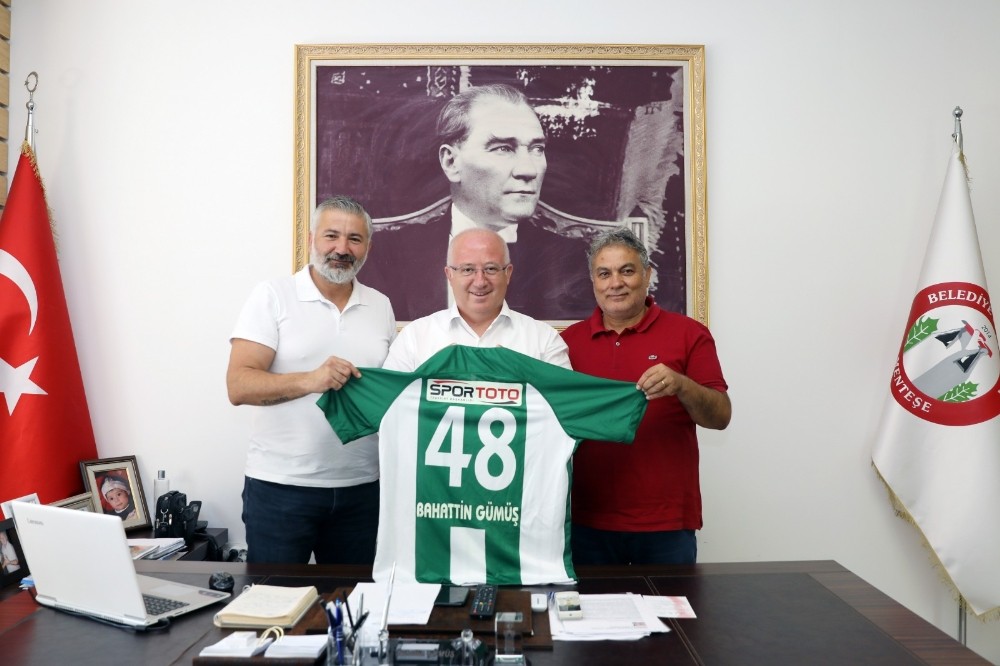 Muğlaspor’dan Başkan Gümüş’e ziyaret 