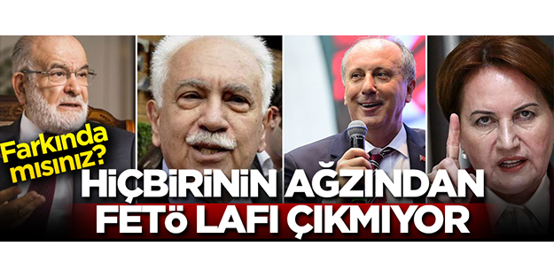 Muhalefet adayları neden hiç 'FETÖ' konusuna girmiyor? Bomba yorum!
