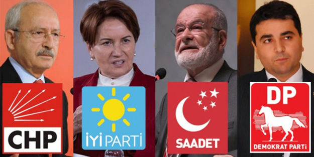 Muhalefetin ittifakıyla ilgili yeni gelişme