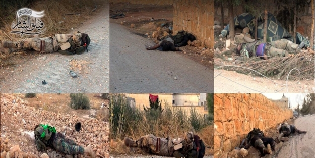 Cesetlerini bırakıp kaçtılar!