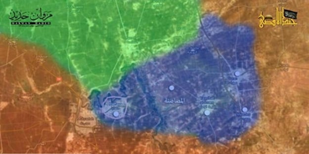 Muhalifler, Hama'da ilerliyor