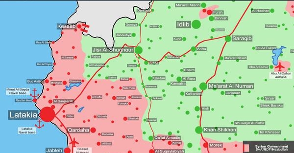 Muhalifler, Lazkiye'de ilerliyor