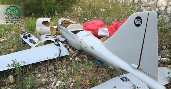 Muhalifler Rus iha'sı düşürdü