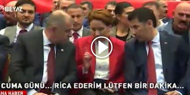 Muhalifler protokolde birbirine girdi!