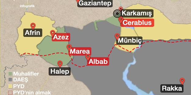 Muhalifler ve Türk ordusu yeni hedefini açıkladı