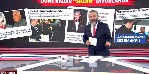 Muhaliflerin maskeleri indirildi: Dün 'kirli evetçi' Sazan Aksu! Bugün 'sanatçı' Sezen Aksu