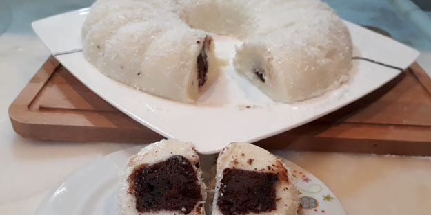 Muhallebili sürpriz tatlı tarifi: Hafif tatlı seviyorsanız bu sürpriz tatlı tarifi tam sizlik