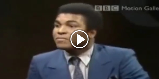 Muhammed Ali'nin CNN muhabirine tarihi cevabı!