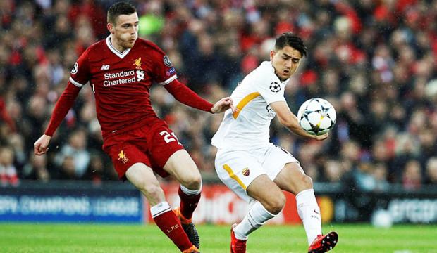 Muhammed Salah, Cengiz Ünder'i üzüyor