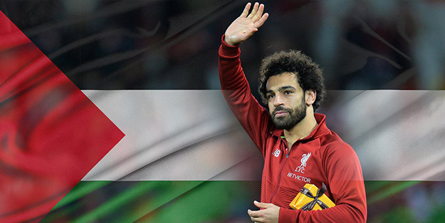 Muhammed Salah, Filistin'in sesini İngiltere'den duyuracak!
