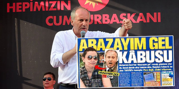 Muharrem İnce 'Abazayım gel'! diyen ilk ve tek vekil