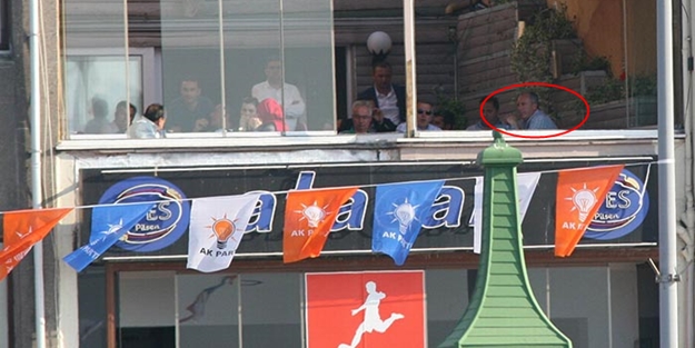 Muharrem İnce, Erdoğan'ın mitingini zıplaya zıplaya izledi