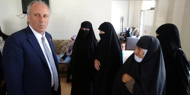 Muharrem İnce Erzurum'da! Yüz ifadesi dikkat çekti