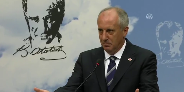 Muharrem İnce: Hata yaptım pişmanım