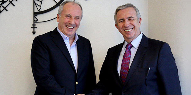 Muharrem İnce, Mansur Yavaş'la bir araya geldi