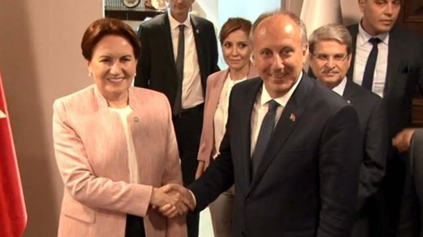 Muharrem İnce Meral Akşener'e koştu