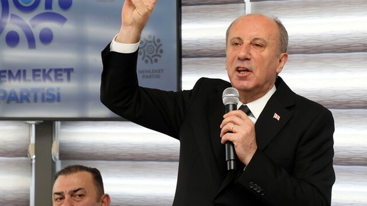 Muharrem İnce, Rize'de gösterdi! İşte Memleket Partisi'nin işareti