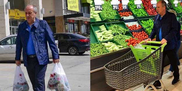 Muharrem 'İnce' şovlarına devam ediyor! Bu kez markette..