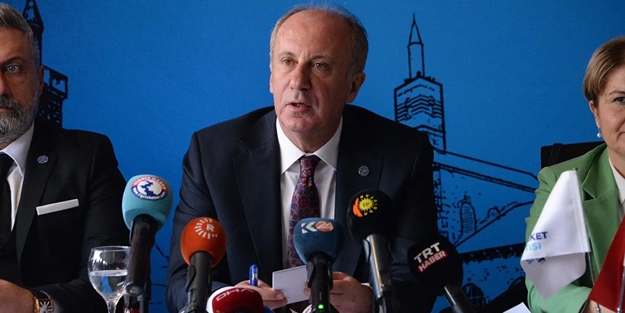 Muharrem İnce'den 6'lı Masa'ya bombardıman