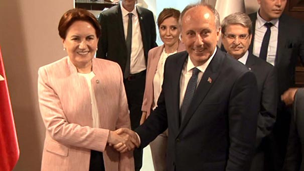 Muharrem İnce'den Akşener'e ziyaret