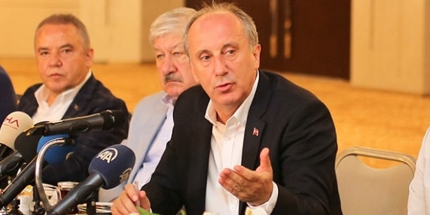 Muharrem İnce'den HDP'ye yeşil ışık!