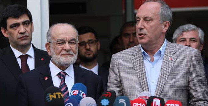Muharrem İnce'den Karamollaoğlu'na ziyaret