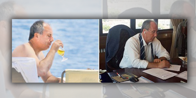 Muharrem İnce'den Kılıçdaroğlu'na çalışıyorum pozu