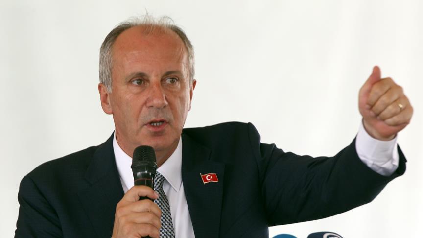 Muharrem İnce'den Kılıçdaroğlu'na tepki
