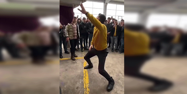 Muharrem İnce'nin adayı dans görüntüsüyle tepki çekti!