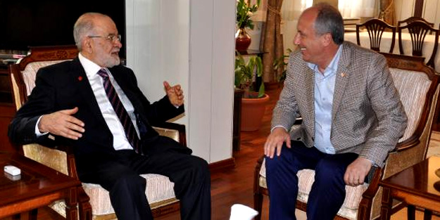 Muharrem İnce'nin ilk durağı Saadet Partisi oldu!