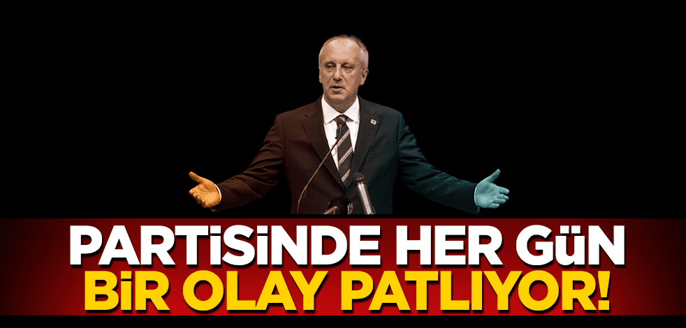 Muharrem İnce’nin Memleket Partisi’nde sular durulmuyor