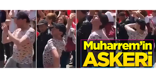 Muharrem İnce'nin askeri!